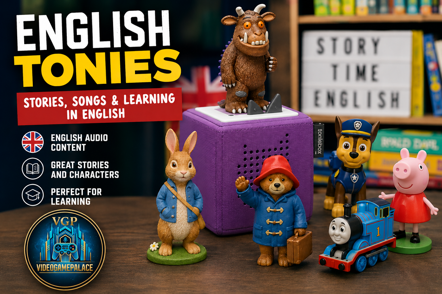 Englische Tonies Import Raritäten