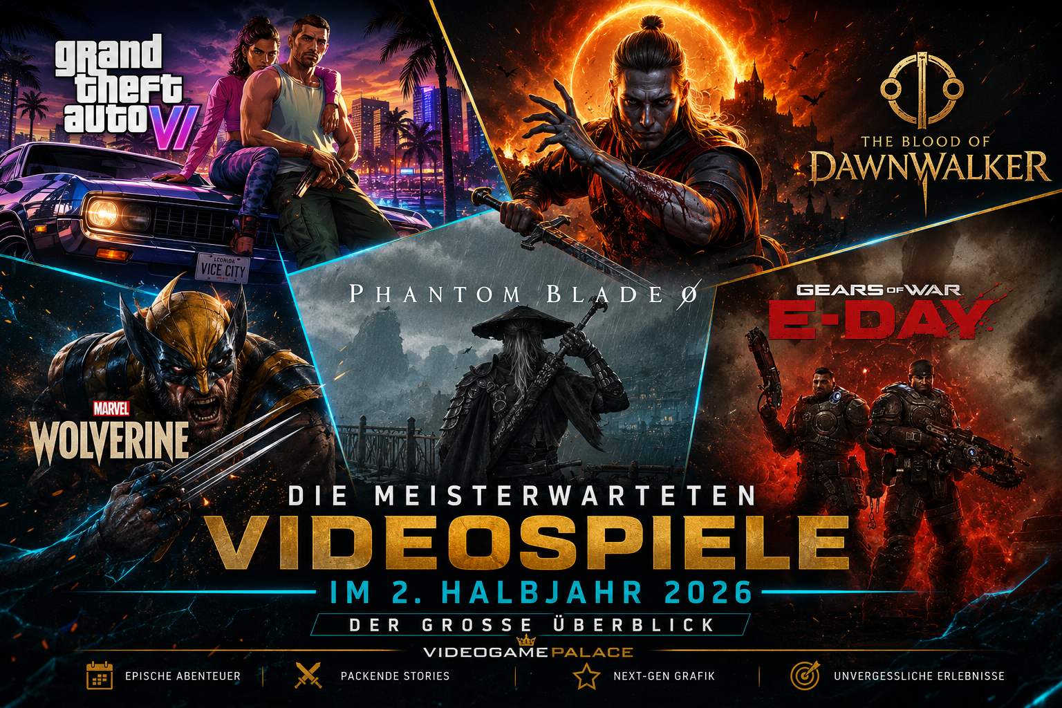 Die meisterwarteten Videospiele im 2. Halbjahr 2026 – Der große Überblick