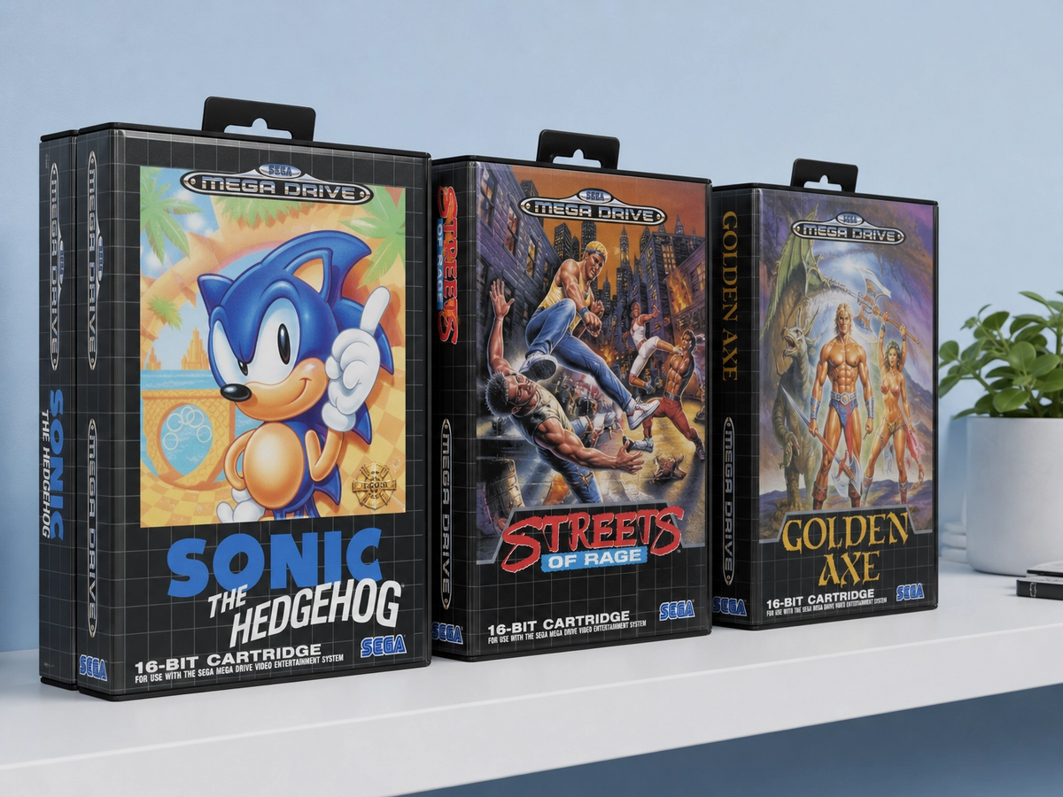 Gebrauchte Sega Mega Drive Spiele kaufen – Retro-Klassiker bei VideoGamePalace Wien