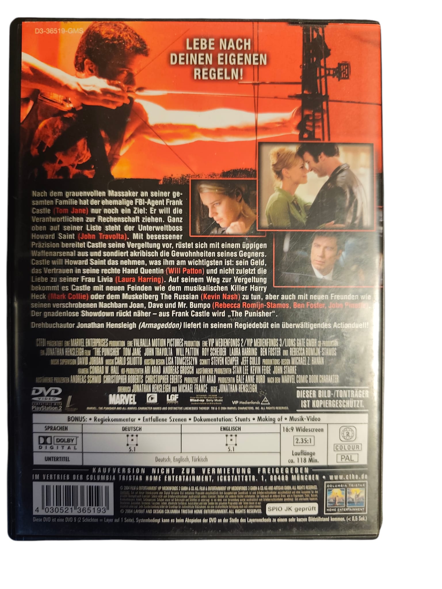The Punisher (2004) DVD gebraucht