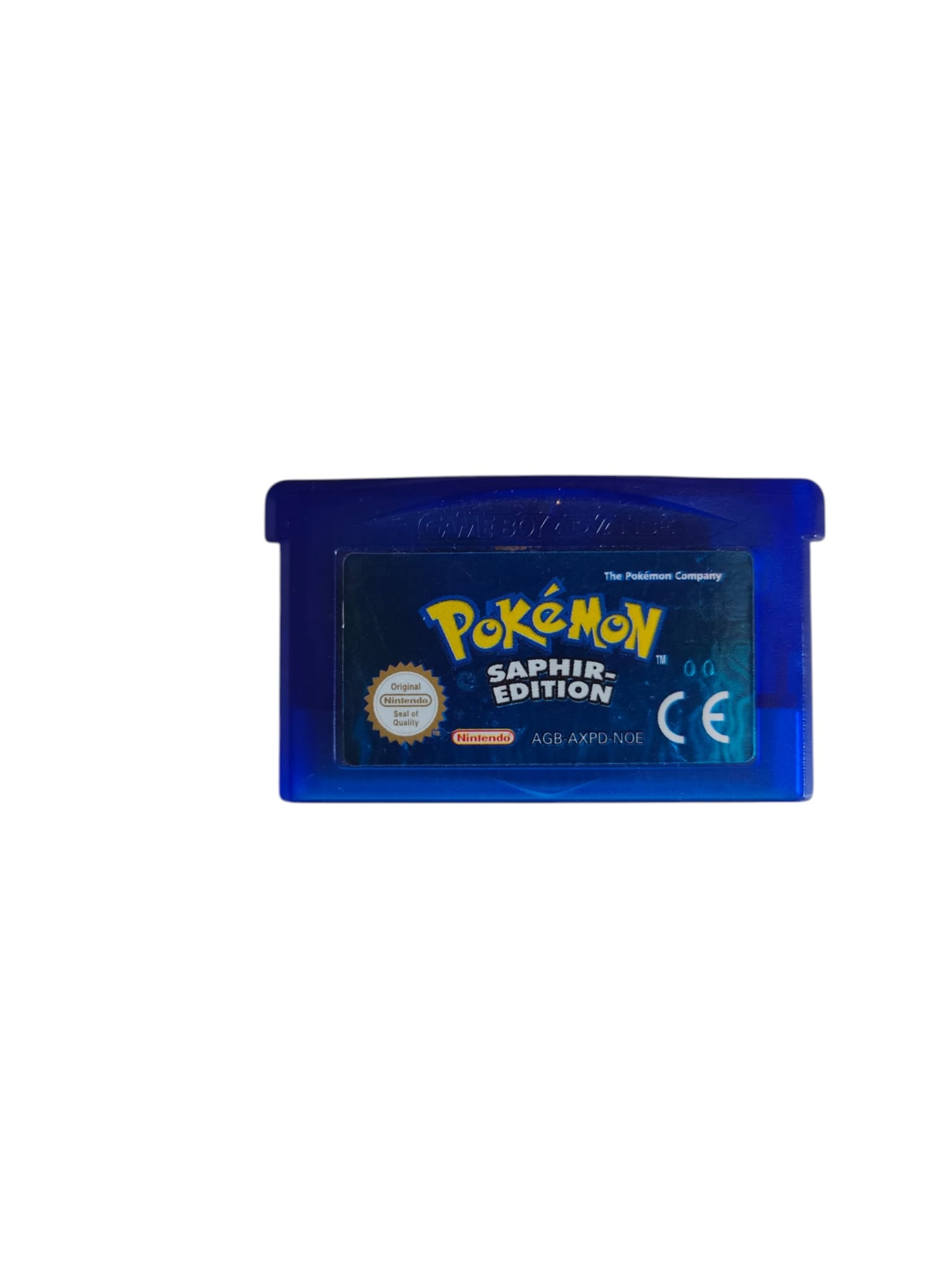 Pokémon Saphir – GBA Cartridge gebraucht, Batterie geprüft
