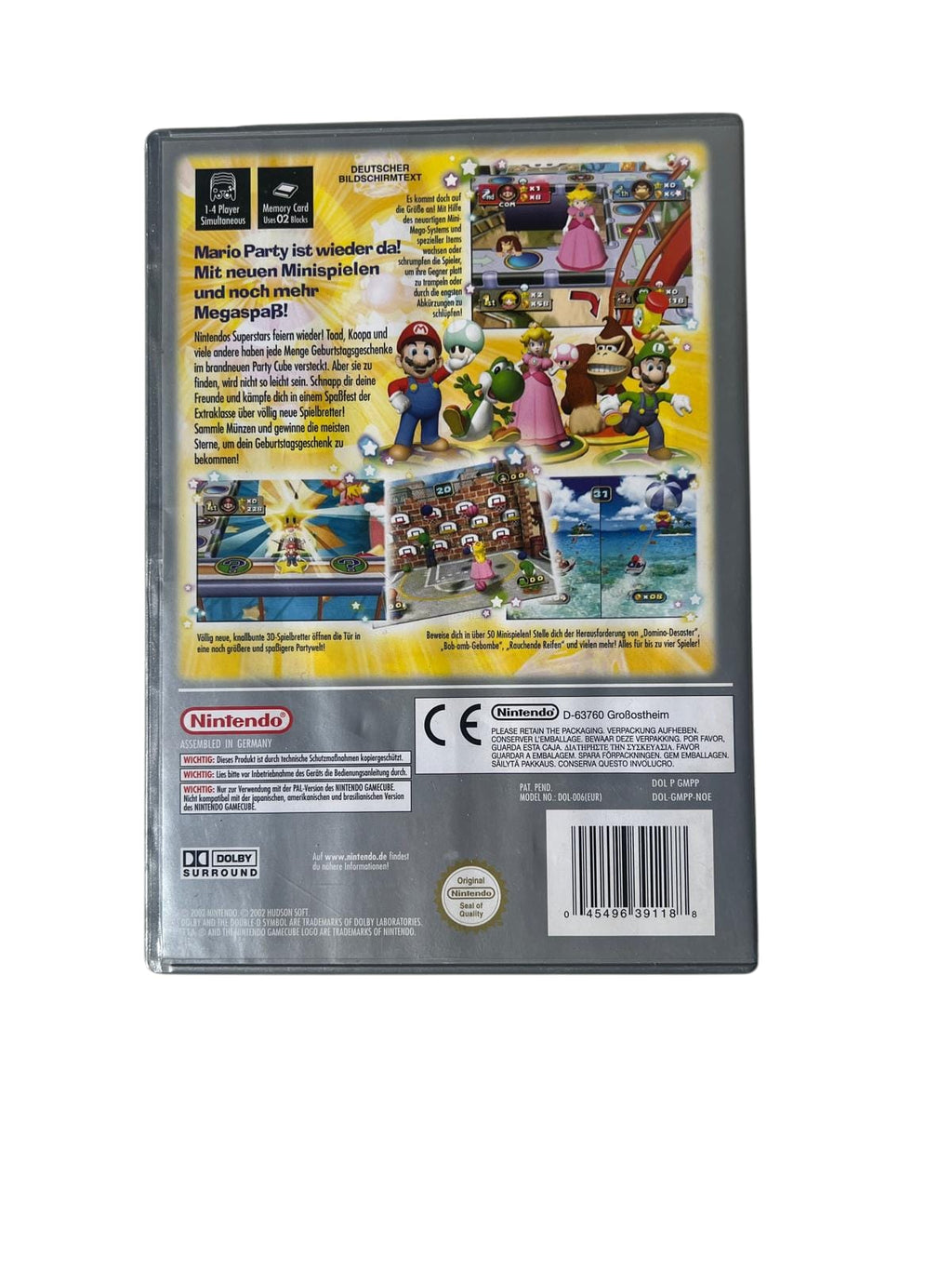 Mario Party 4 – Nintendo GameCube (gebraucht, ohne Anleitung)