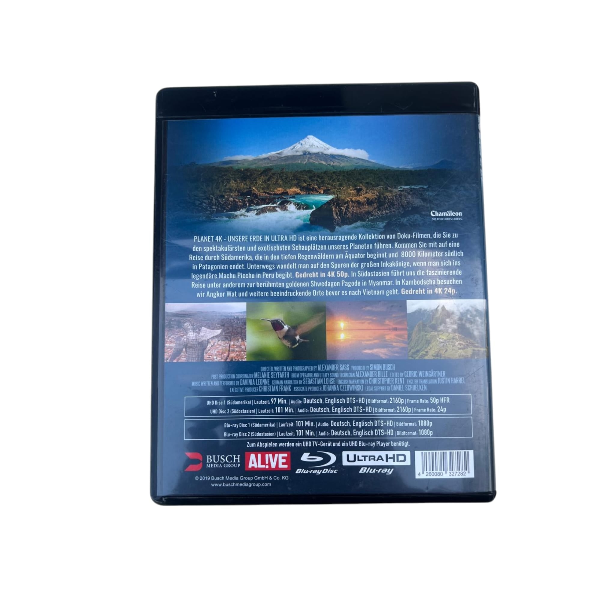 Planet 4K - Unsere Erde in Ultra HD - 4-Disc Edition (4K Ultra HD + Blu-ray, gebraucht)