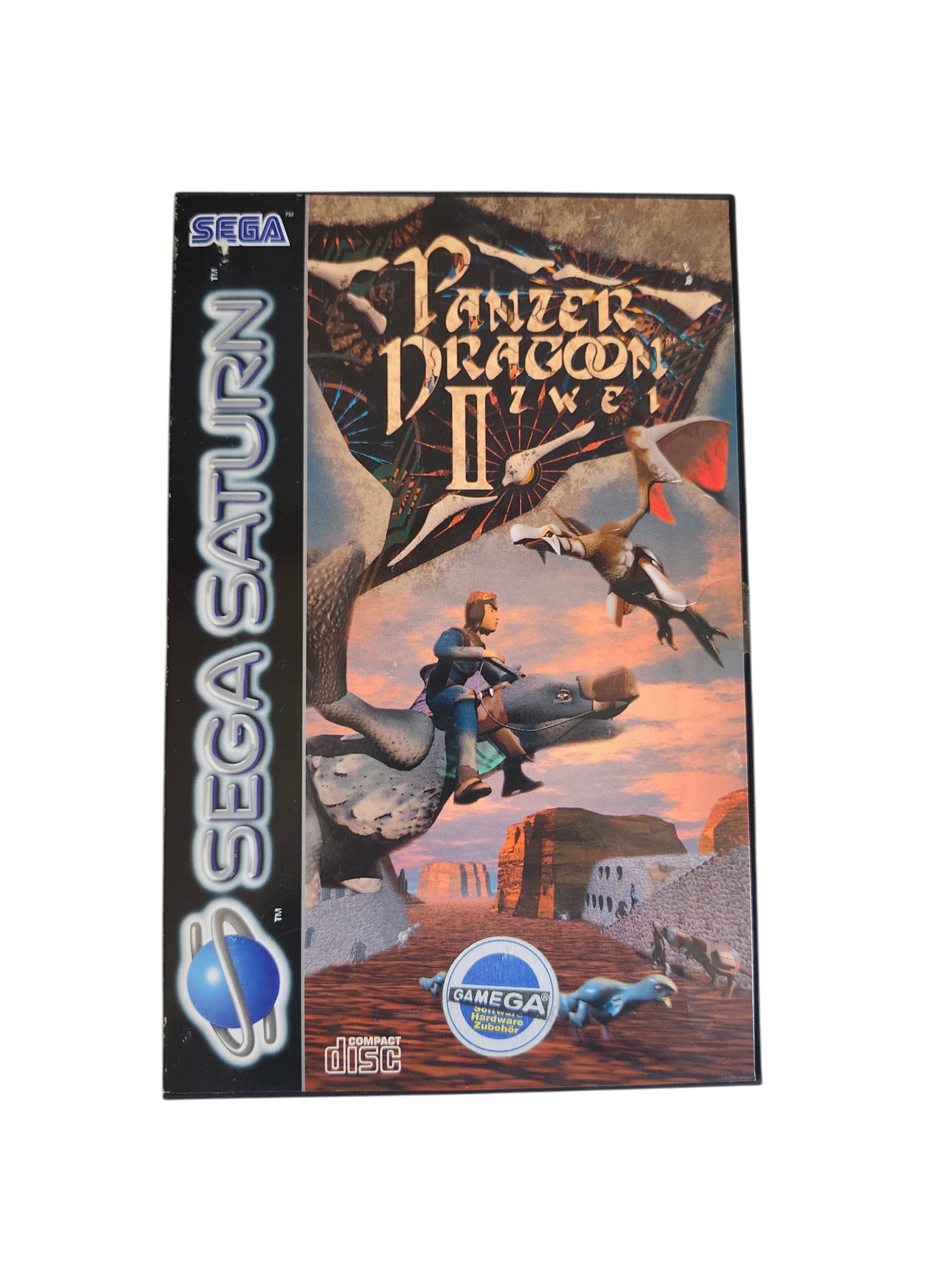 Panzer Dragoon Zwei – Sega Saturn, komplett mit OVP & Anleitung