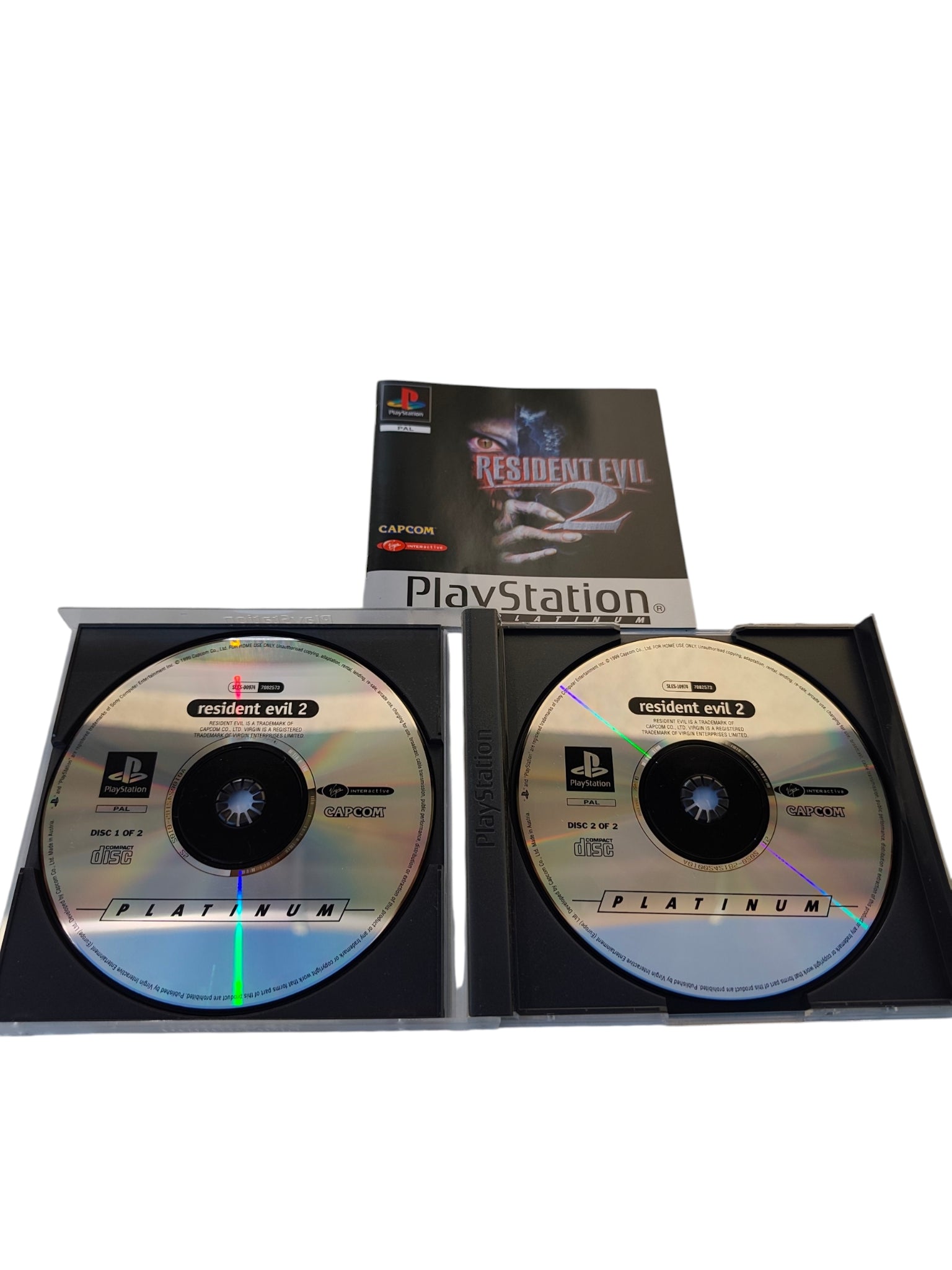 Resident Evil 2 Platinum – PS1 Horror-Meisterwerk komplett mit OVP & Anleitung