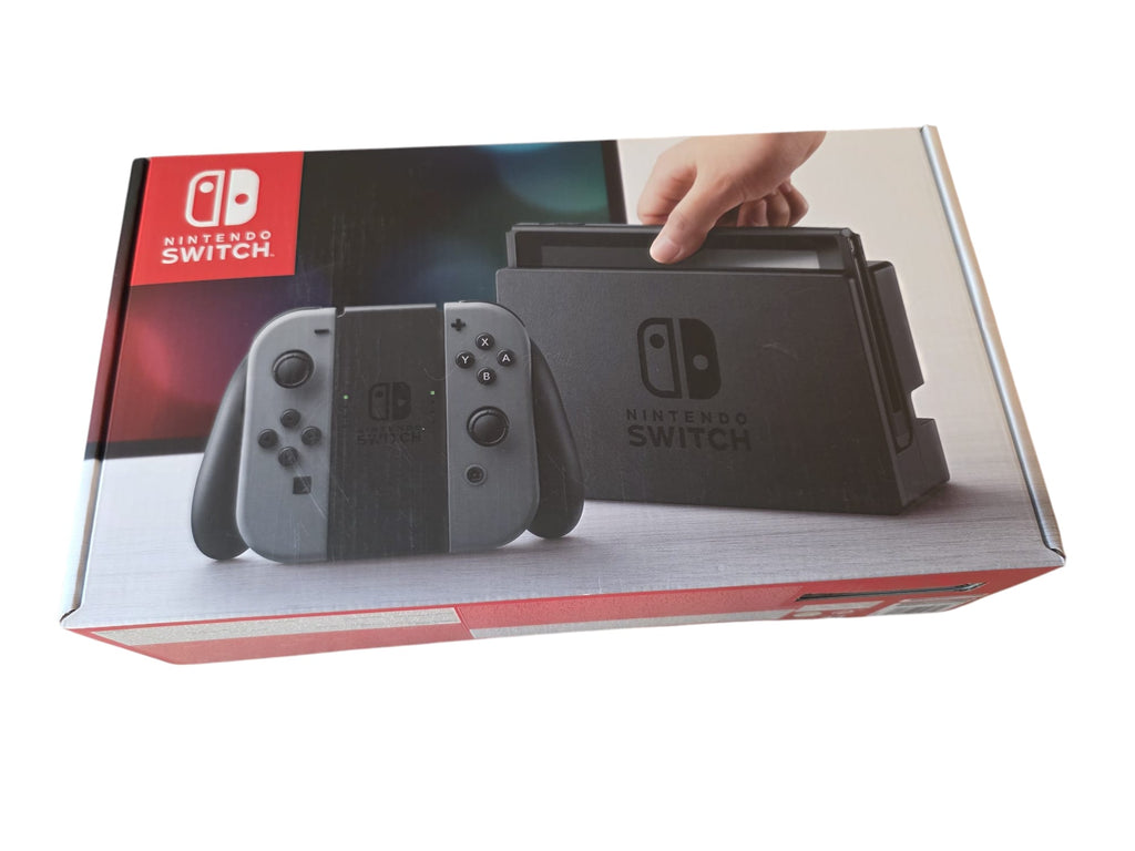 Nintendo Switch ungehacktes Modell, V1/HAC-001 – Gebraucht mit OVP