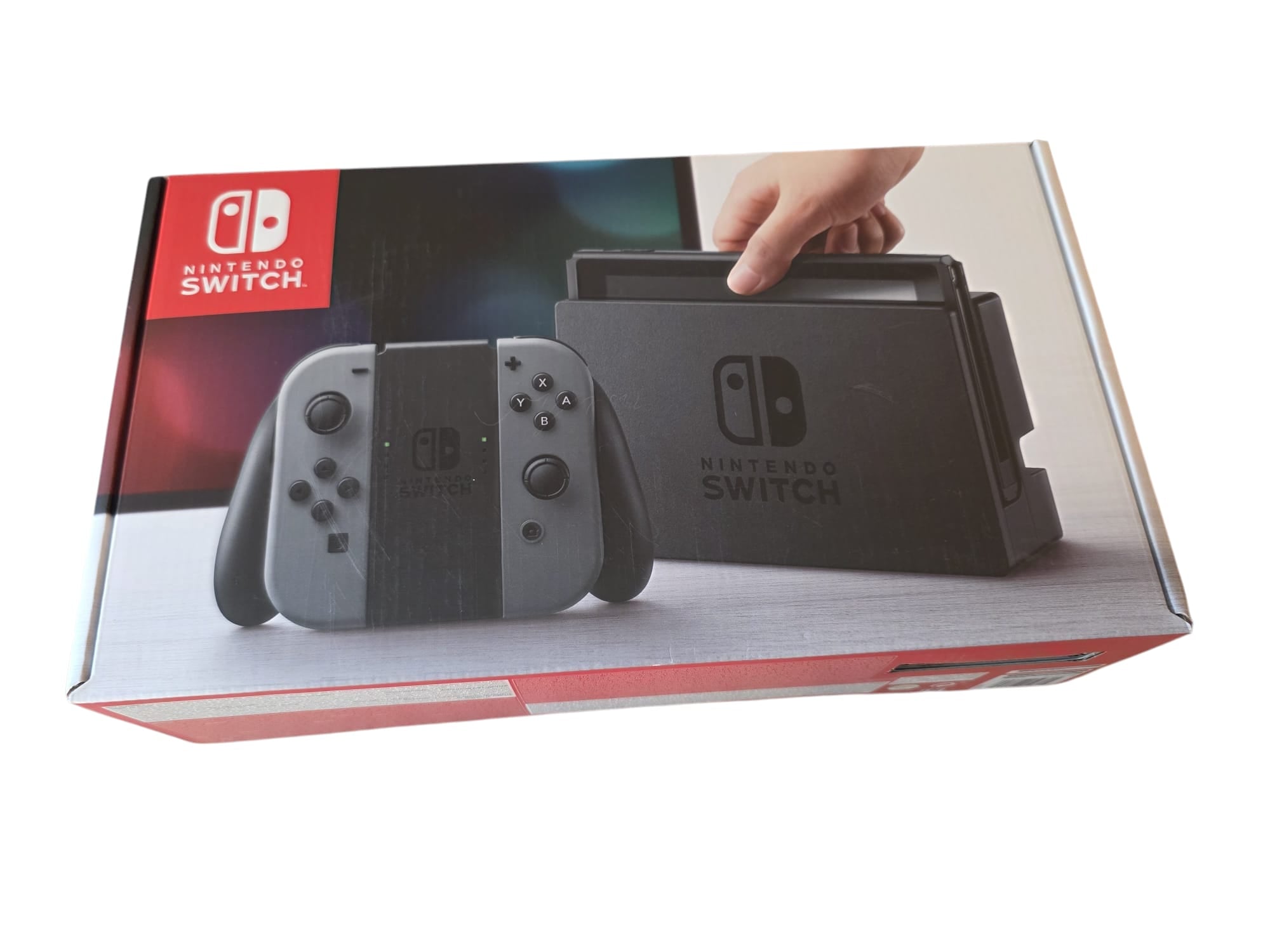 Nintendo Switch ungehacktes Modell, V1/HAC-001 – Gebraucht mit OVP