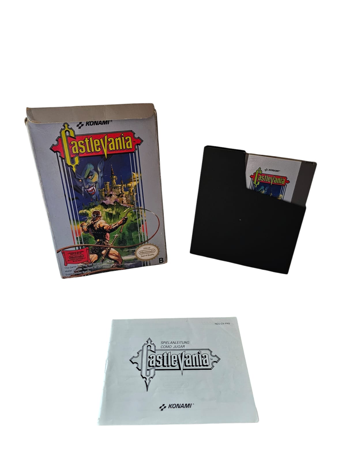 Castlevania (NES) – Sammler-Edition: Komplett in OVP mit Anleitung (CIB)
