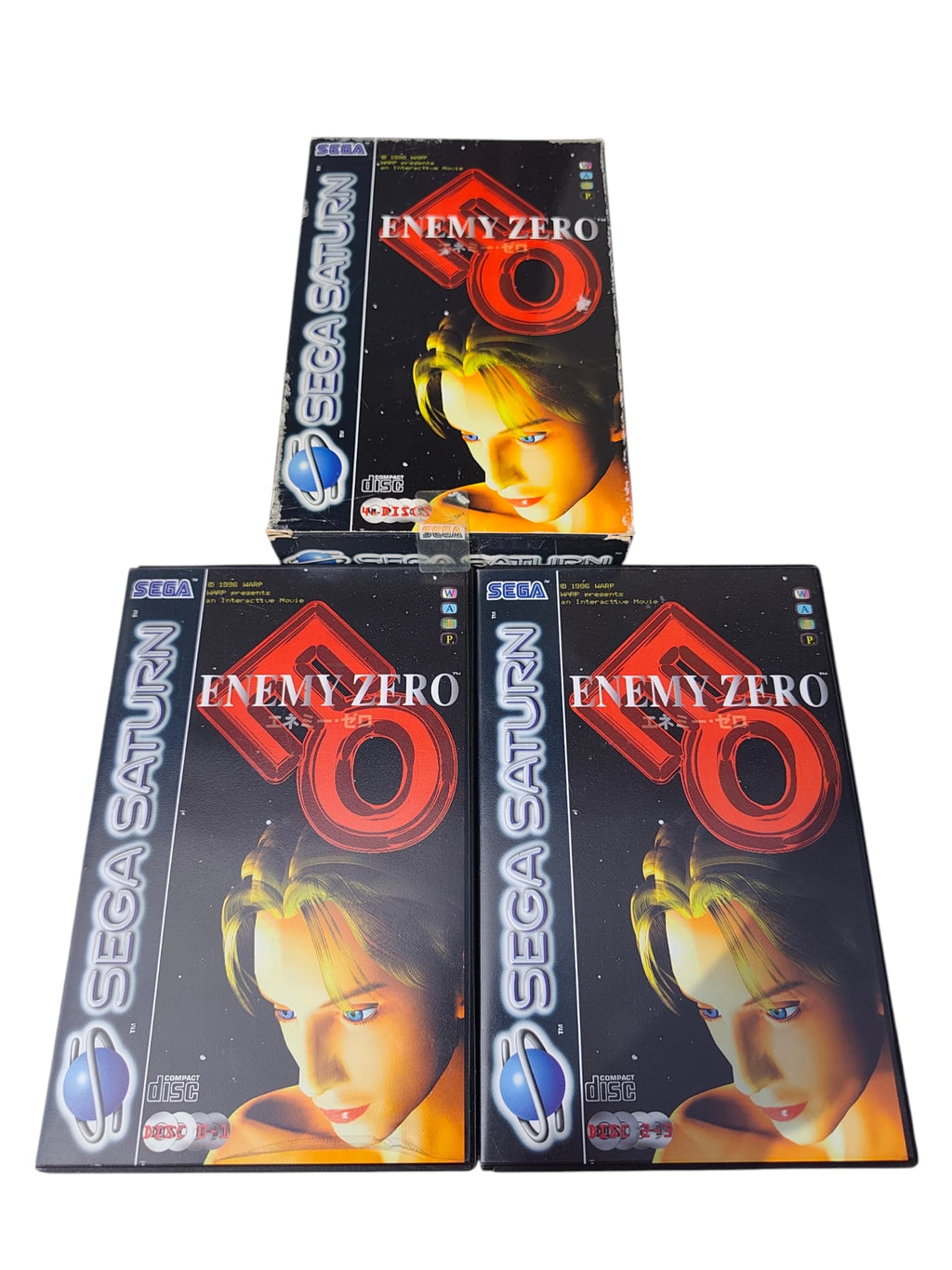 Enemy Zero Big Box – Sega Saturn, komplett mit Schuber & kratzfreien Discs