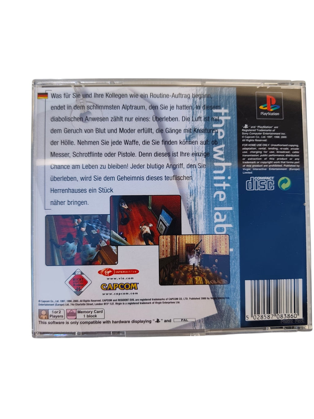 Resident Evil Value Series – PS1 Horrorklassiker komplett mit OVP & Anleitung