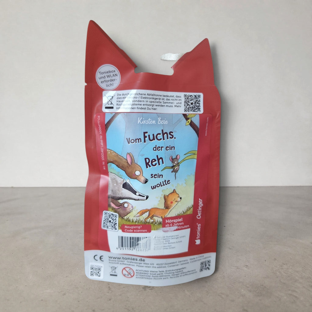Tonie Vom Fuchs, der ein Reh sein wollte (neu, Rarität)