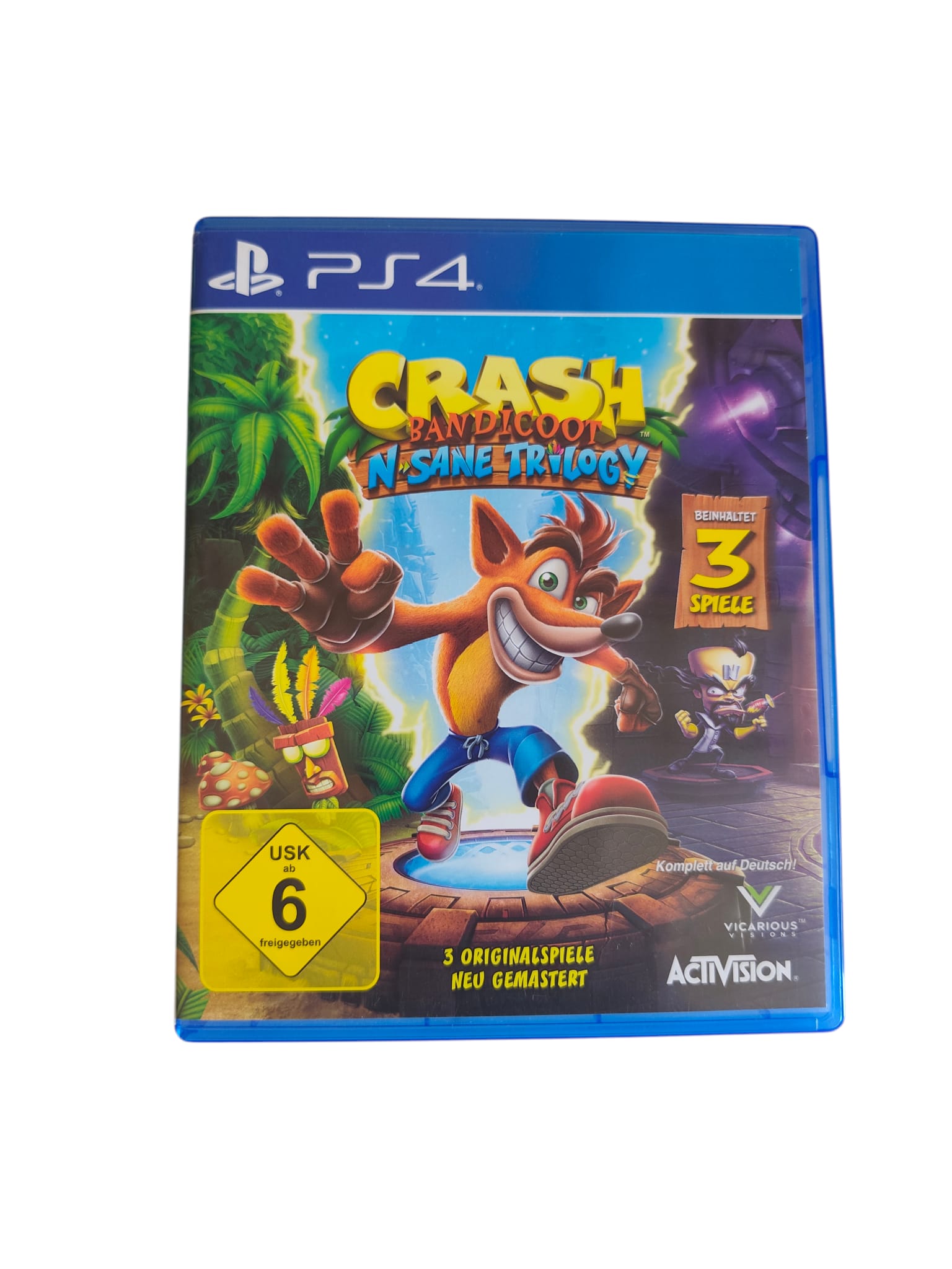 Crash Bandicoot N. Sane Trilogy – PS4, drei Klassiker auf einer Disc