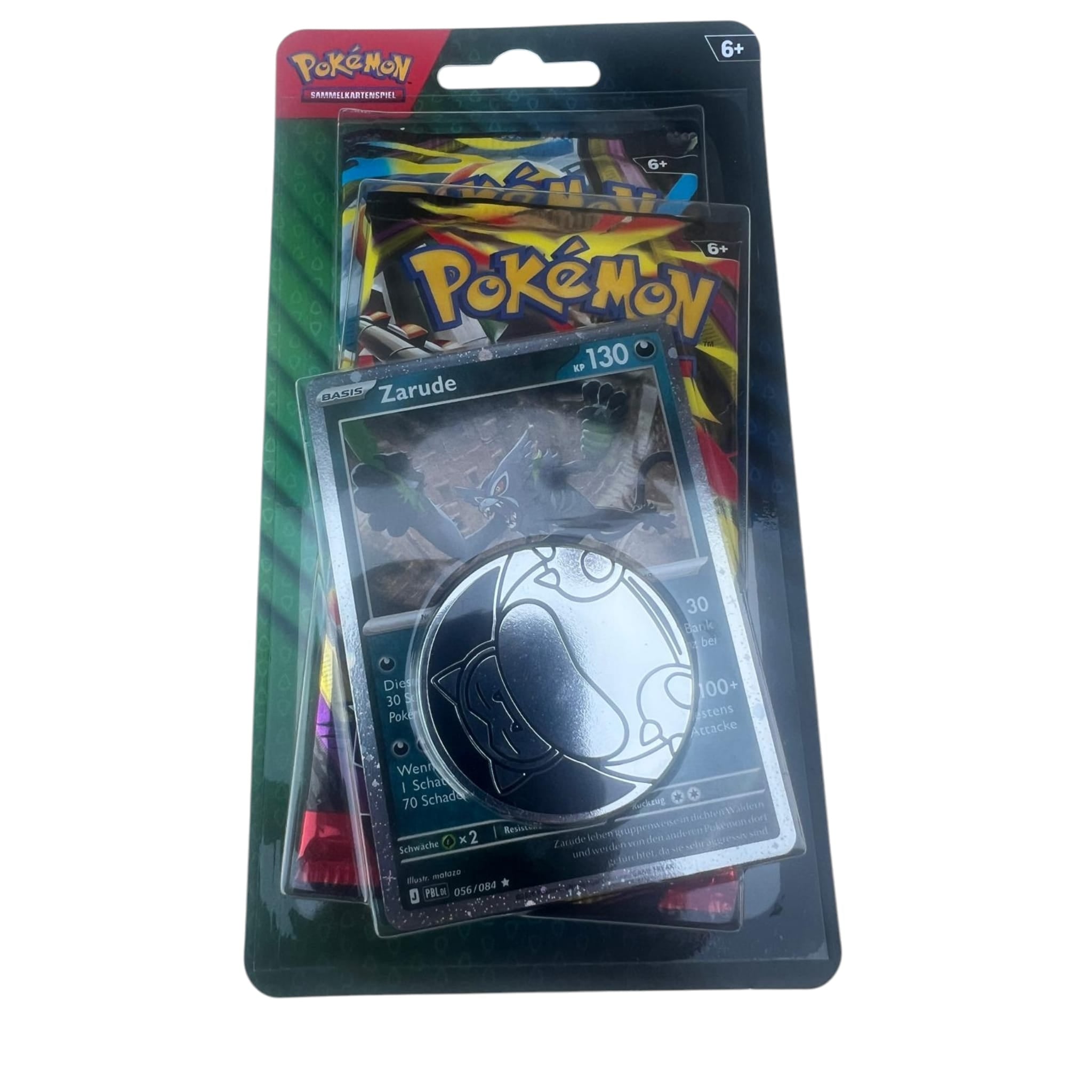 Pokémon TCG: 2-Pack Blister - Zarude (August 2026, neu)