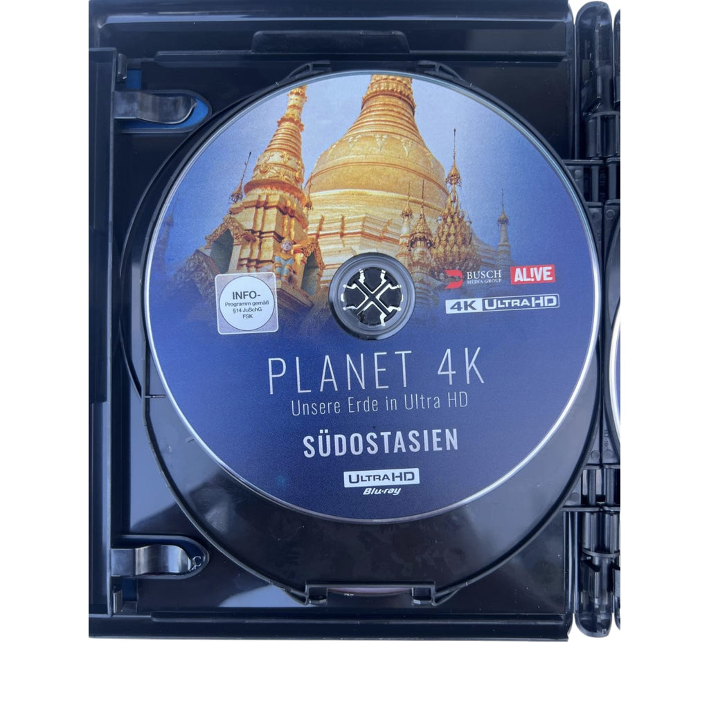 Planet 4K - Unsere Erde in Ultra HD - 4-Disc Edition (4K Ultra HD + Blu-ray, gebraucht)