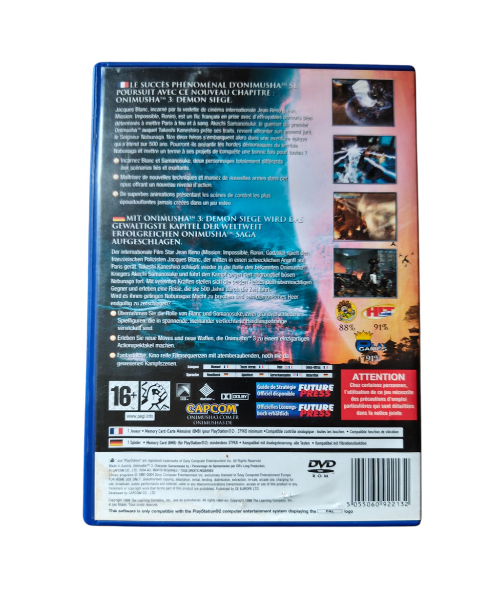 Onimusha 3: Demon Siege – PlayStation 2 gebraucht