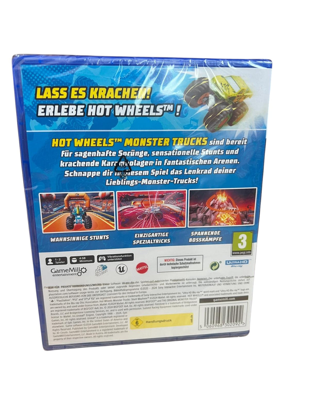 Hot Wheels Monster Trucks: Stunt Mayhem PlayStation 5 (Neu & OVP)