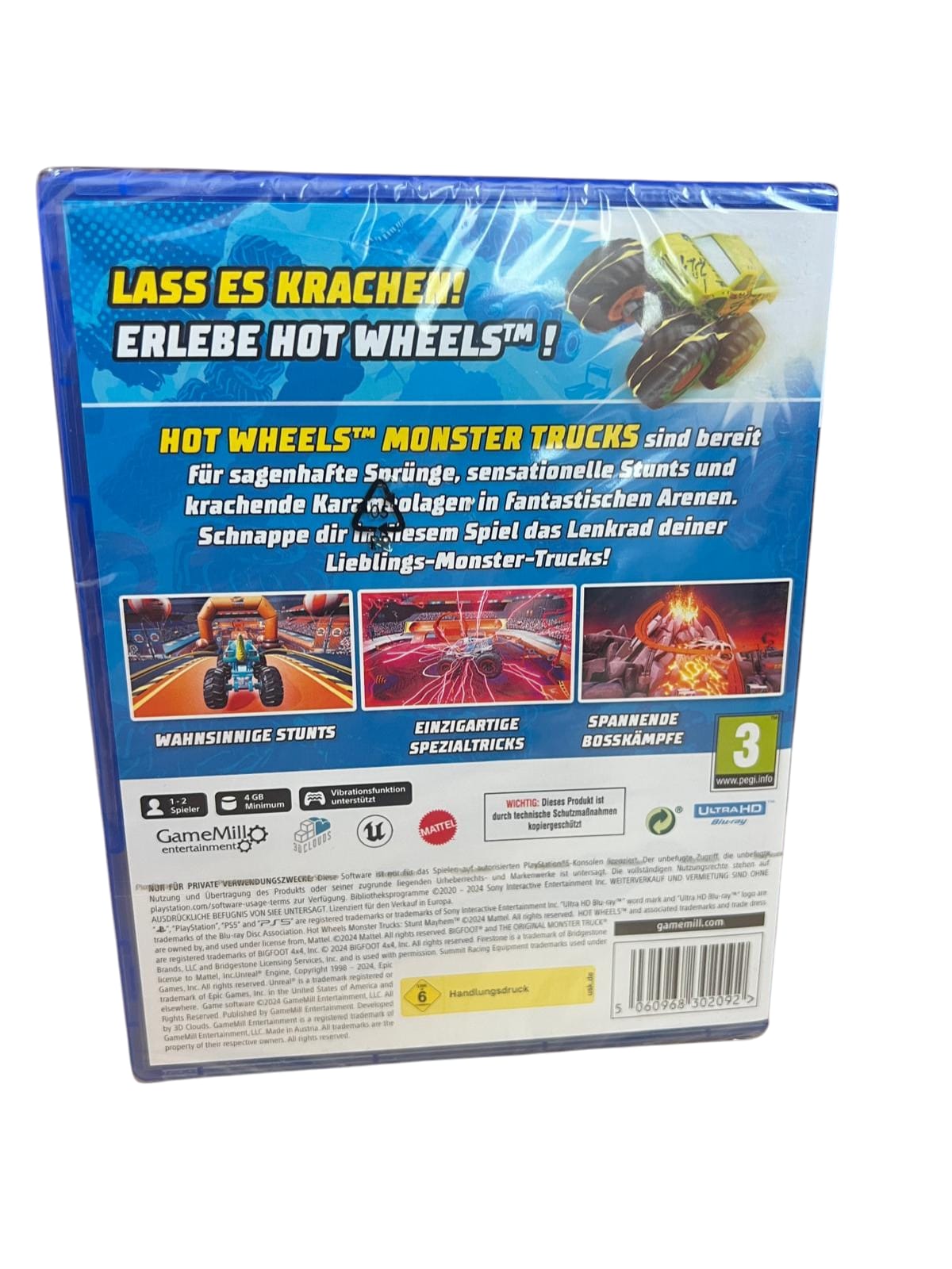 Hot Wheels Monster Trucks: Stunt Mayhem PlayStation 5 (Neu & OVP)