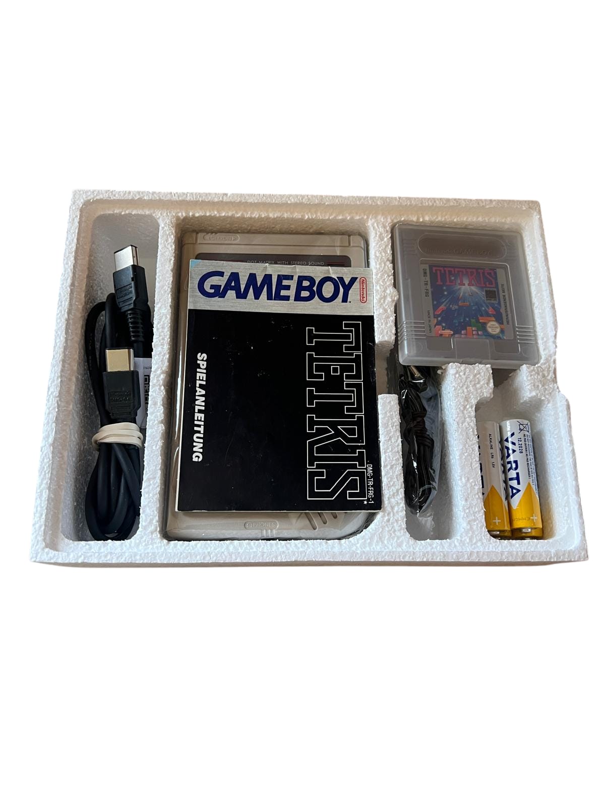 Nintendo Game Boy + Tetris – Retro-Bundle mit Originalverpackung