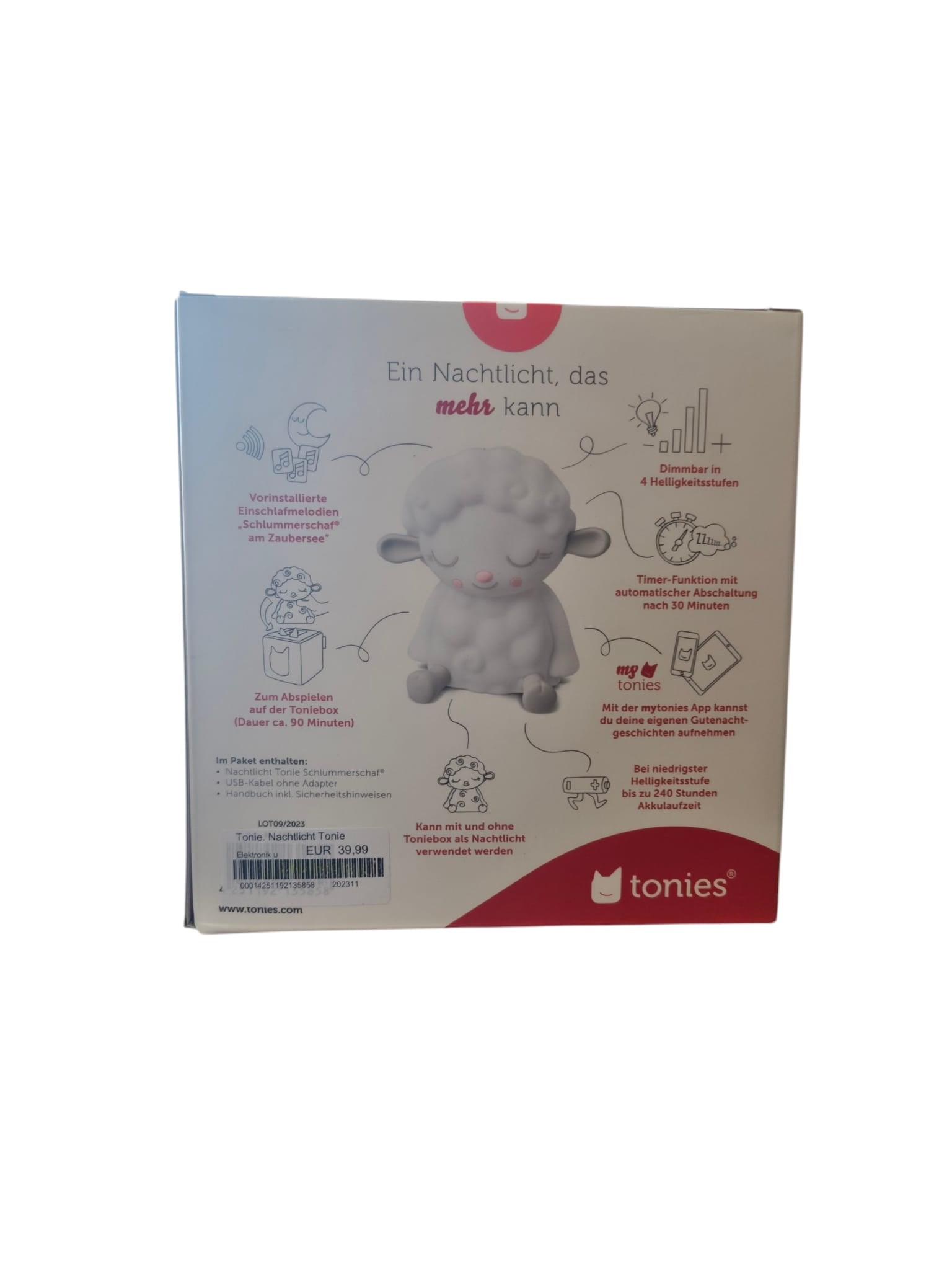 Schlummerschaf Nachtlicht – Sanfter Begleiter für die Nacht