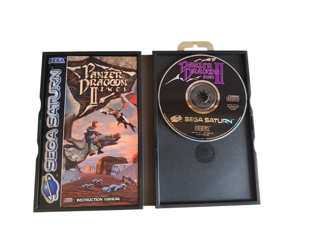 Panzer Dragoon Zwei – Sega Saturn, komplett mit OVP & Anleitung