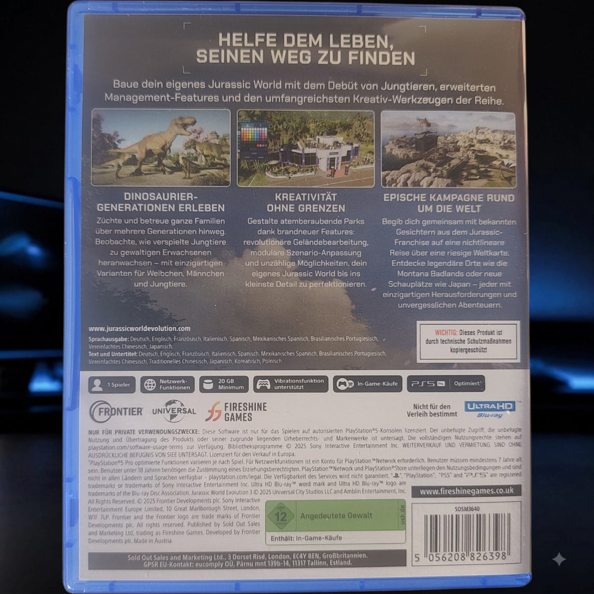 Jurassic World Evolution 3 - PlayStation 5 (gebraucht)