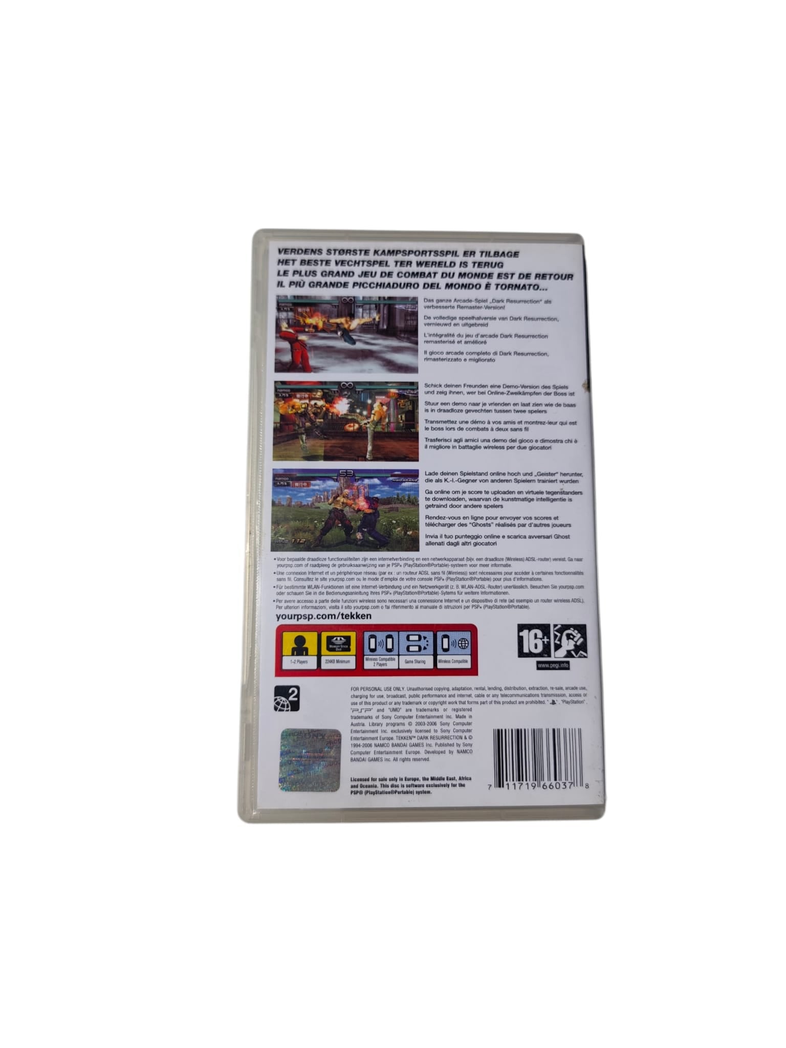 Tekken: Dark Resurrection | PSP – Gebraucht mit OVP & Anleitung