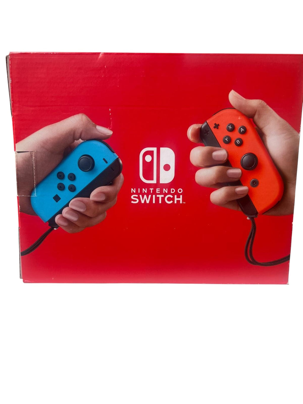 Nintendo Switch Neon-Rot/Neon-Blau (Neue Edition) (gebraucht,OVP)