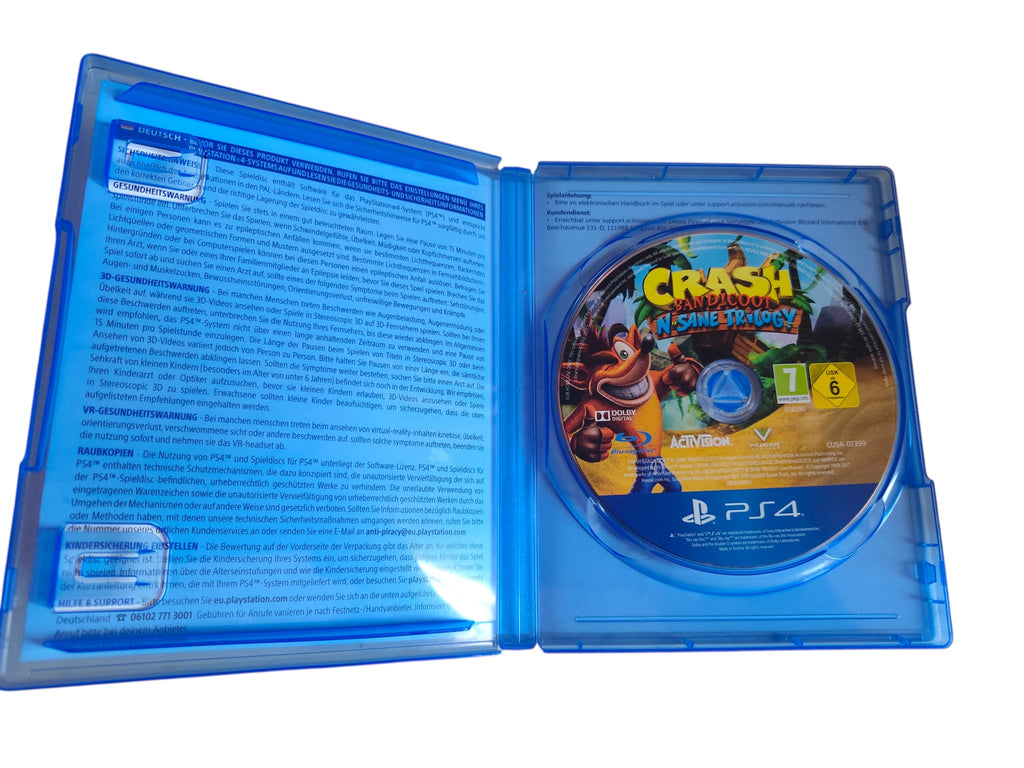 Crash Bandicoot N. Sane Trilogy – PS4, drei Klassiker auf einer Disc