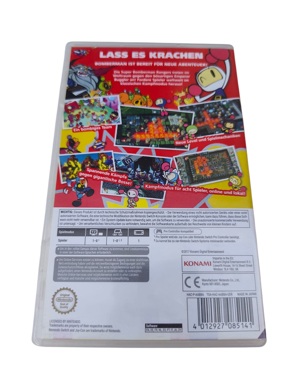Super Bomberman R – Nintendo Switch (Gebraucht)