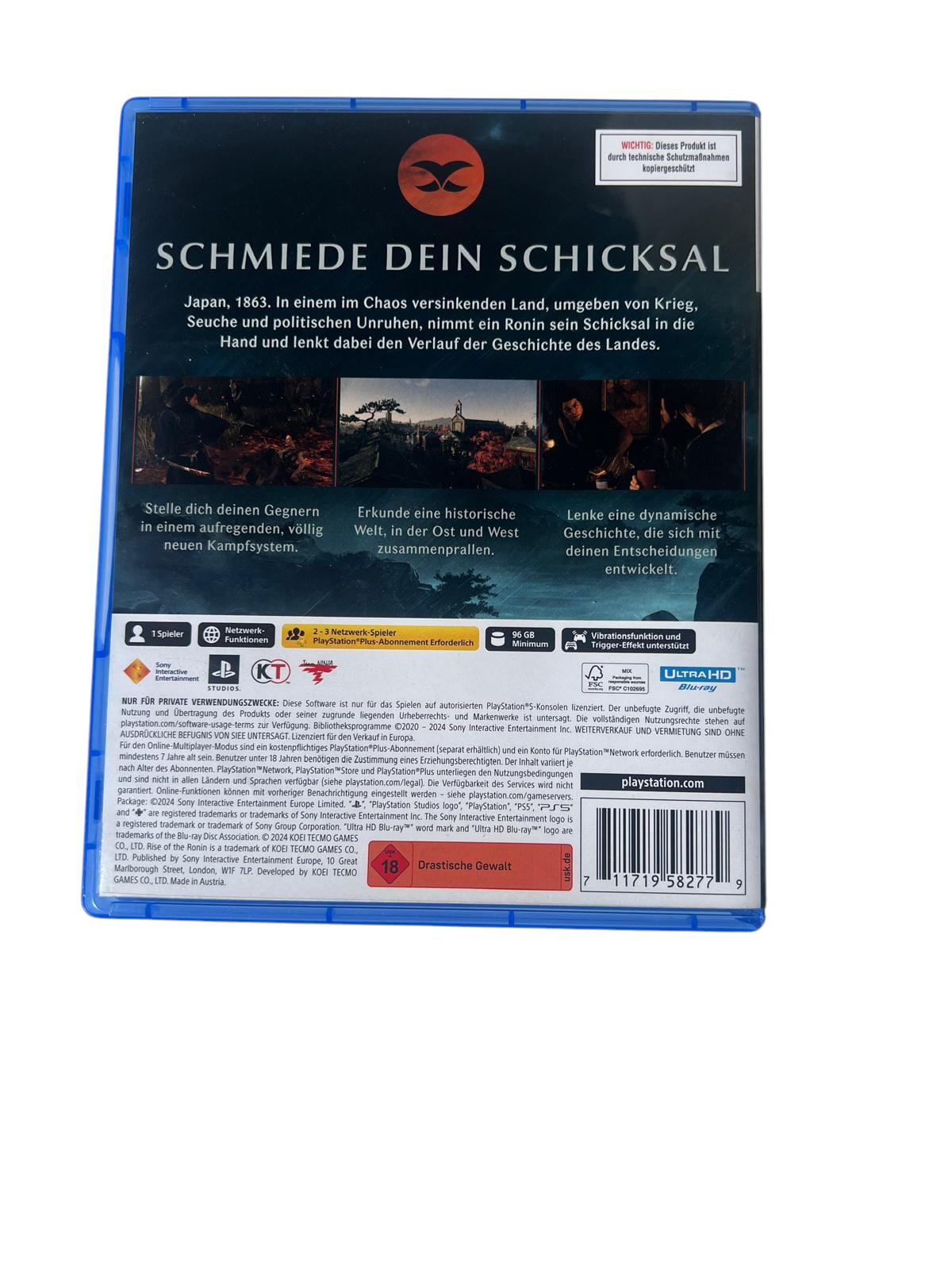 Rise of the Ronin – PlayStation 5 (gebraucht)
