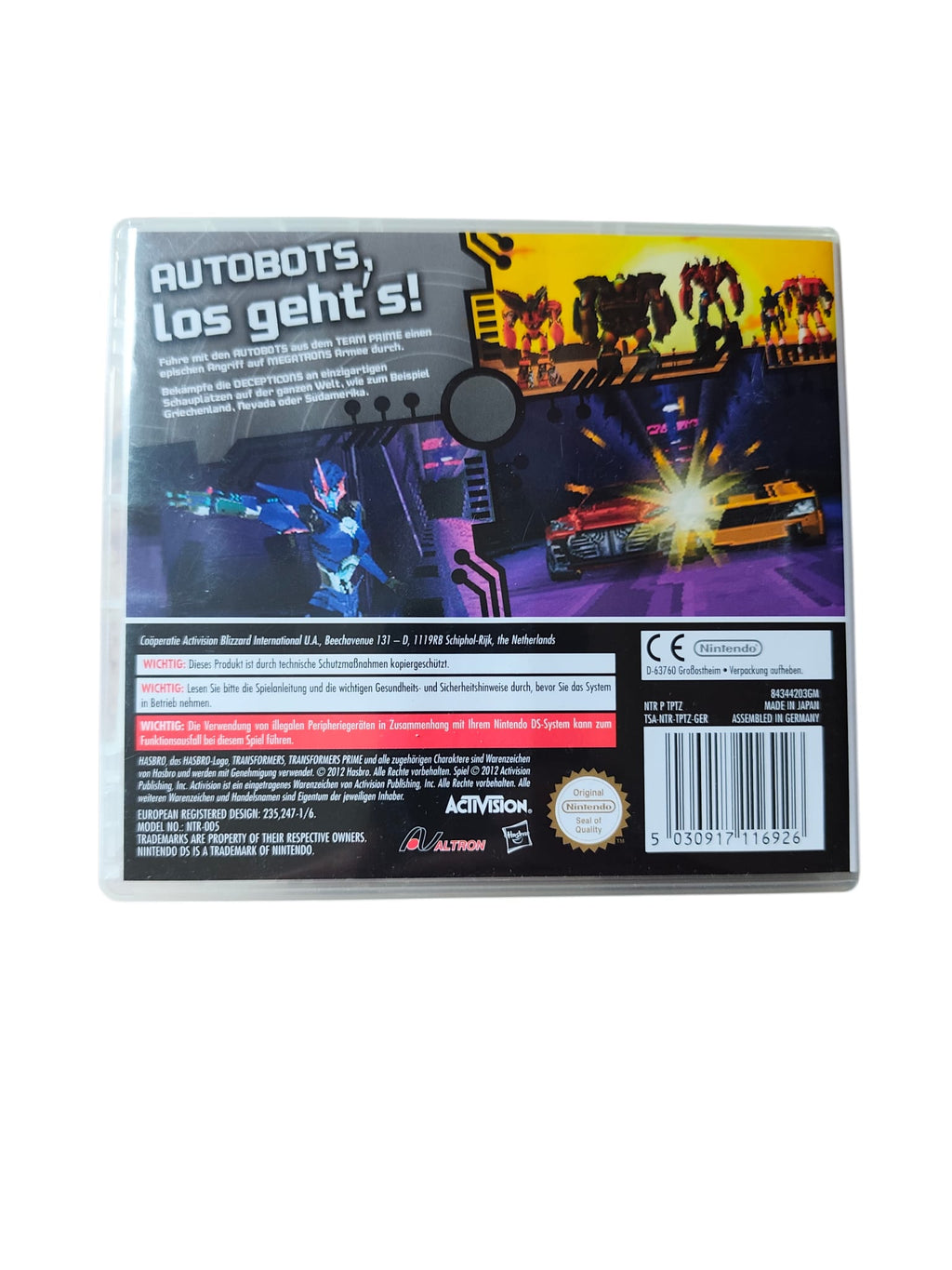 Transformers Prime: Das Spiel – Nintendo DS gebraucht