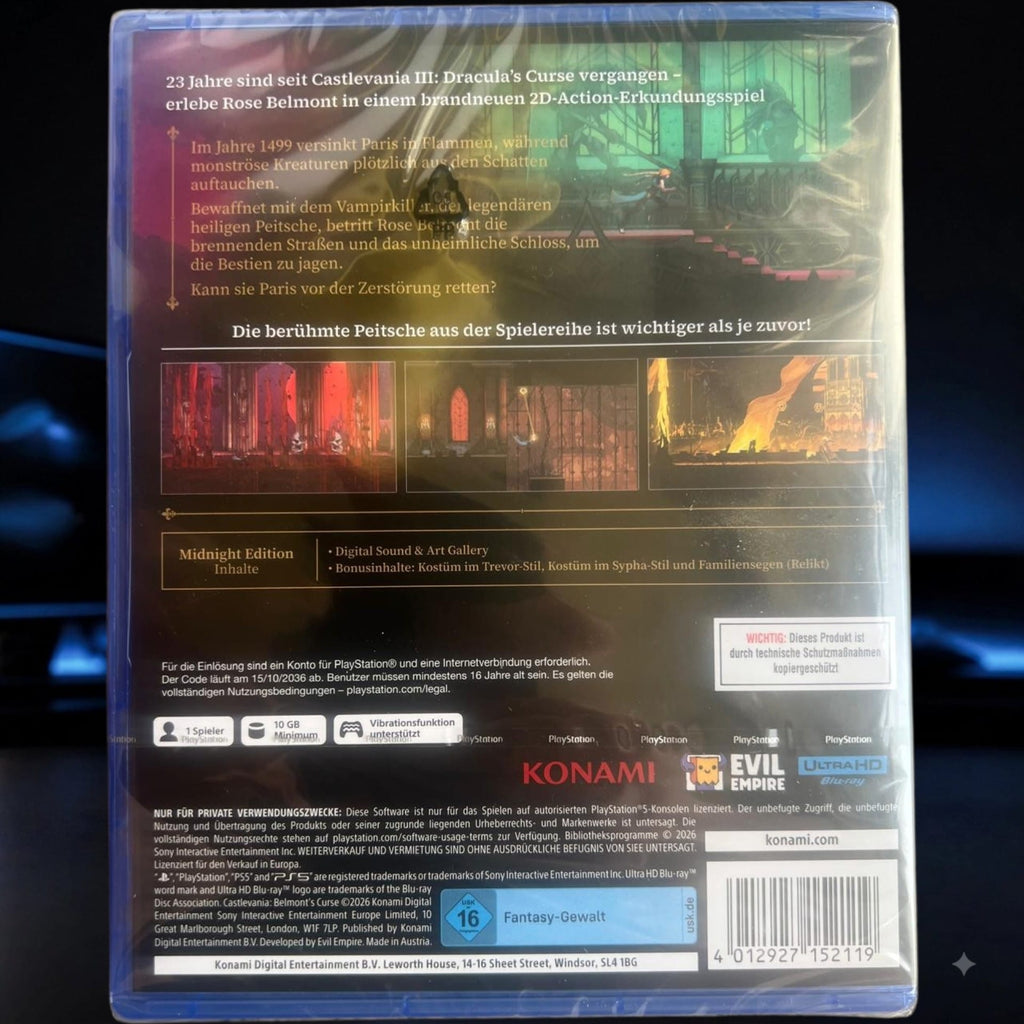 Castlevania: Belmont's Curse - PlayStation 5 (neu)