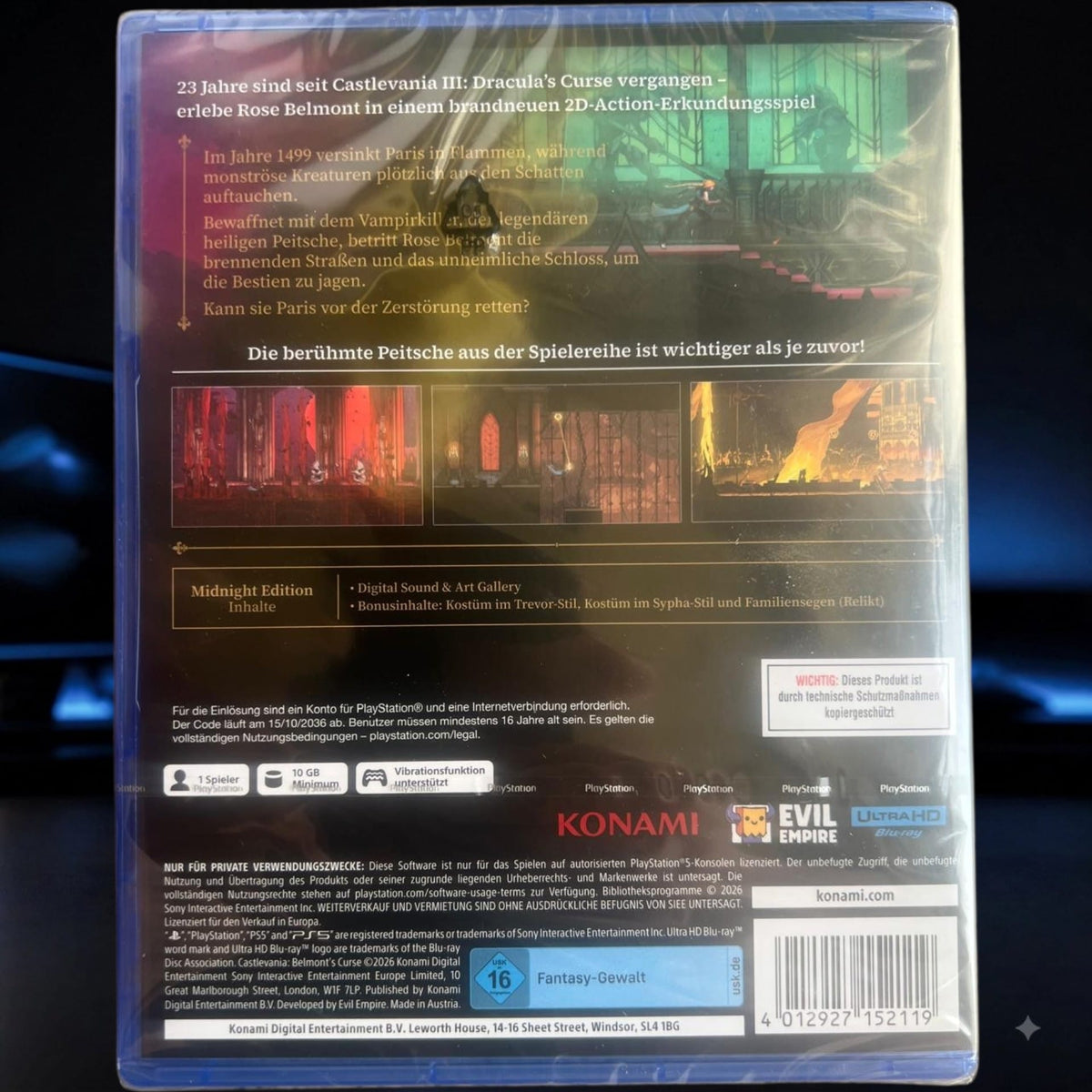 Castlevania: Belmont's Curse - PlayStation 5 (neu)