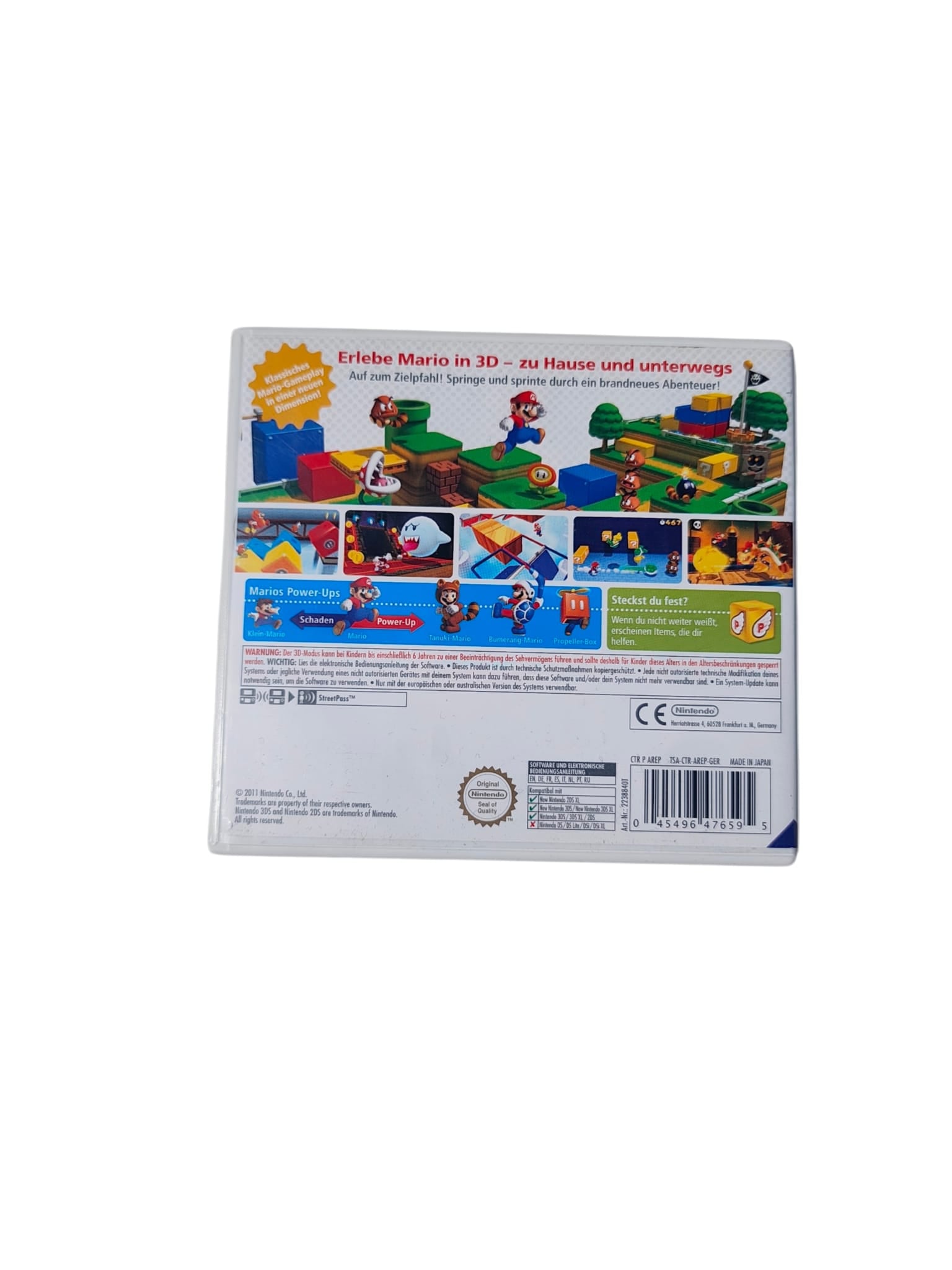Super Mario 3D Land – Nintendo 3DS, gebraucht mit OVP