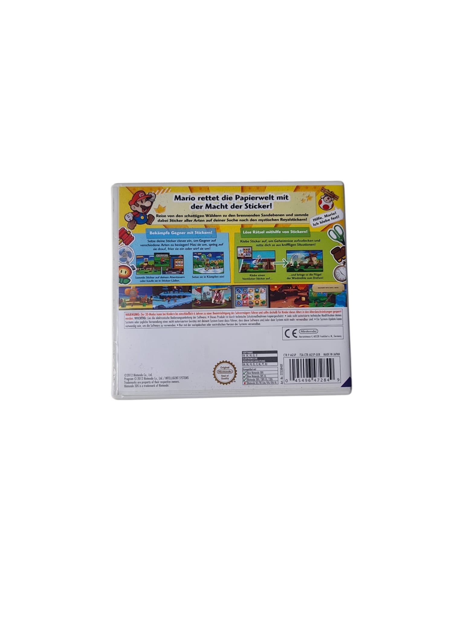 Paper Mario: Sticker Star – Nintendo 3DS, gebraucht mit OVP