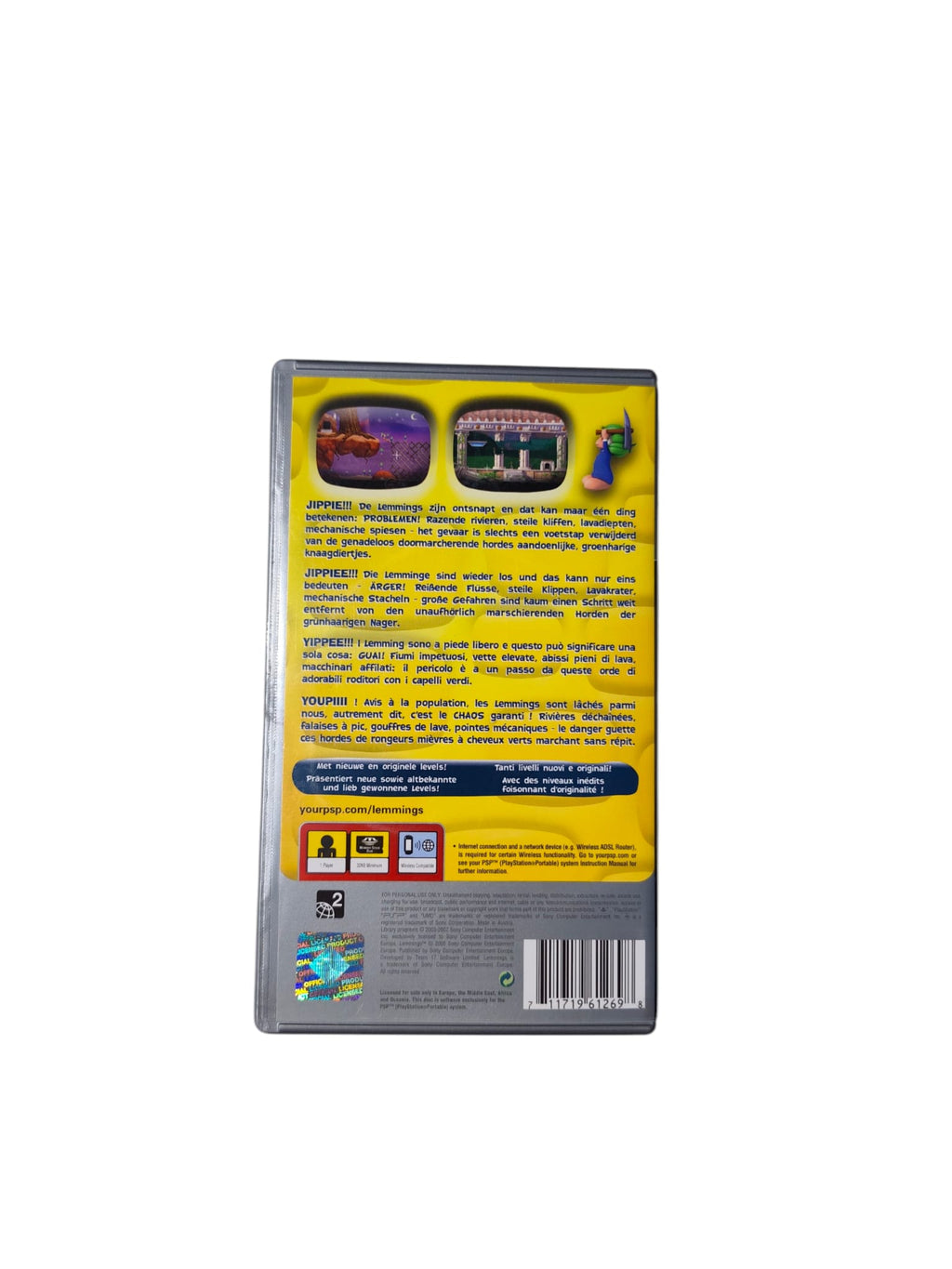 Lemmings | PlayStation Portable – Gebraucht mit OVP & Anleitung