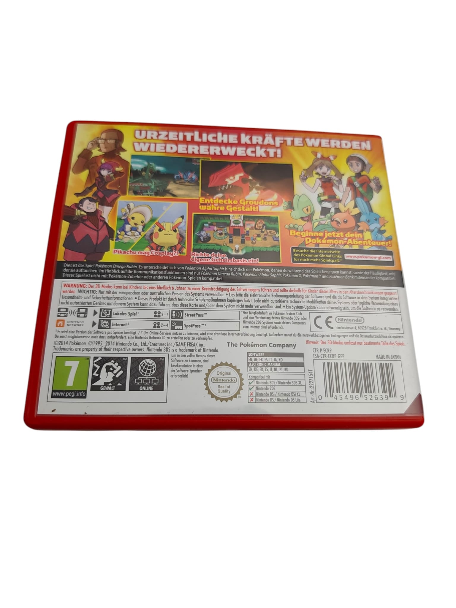Pokémon Omega Rubin – Nintendo 3DS, gebraucht & getestet