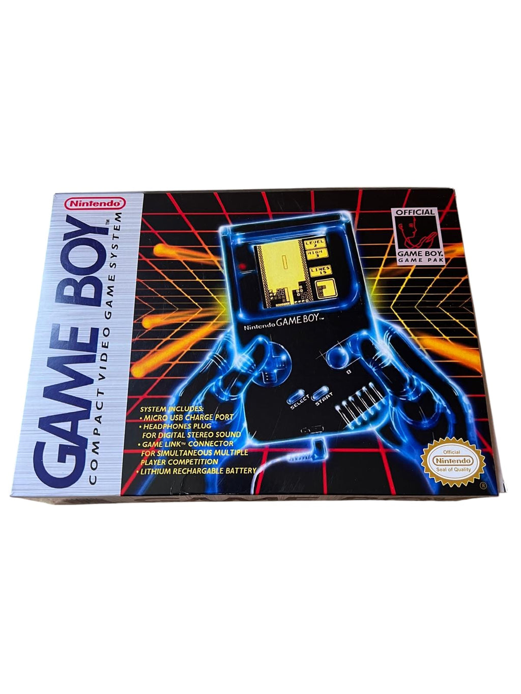 Nintendo Game Boy + Tetris – Retro-Bundle mit Originalverpackung