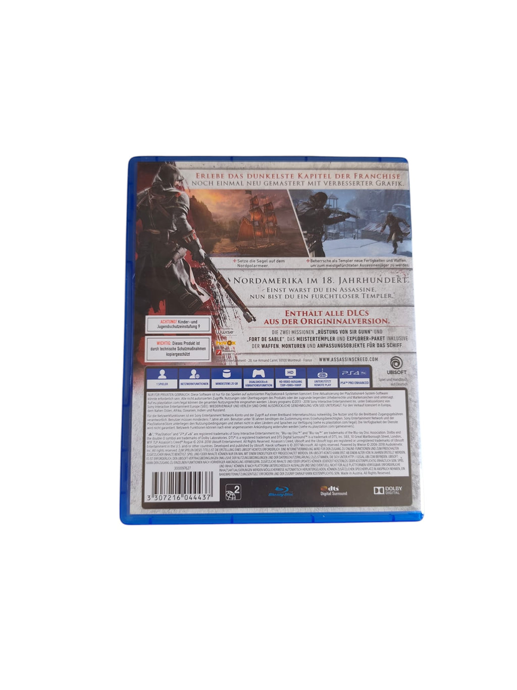 Assassin's Creed Rogue Remastered – PS4, als Templar gegen die Assassinen