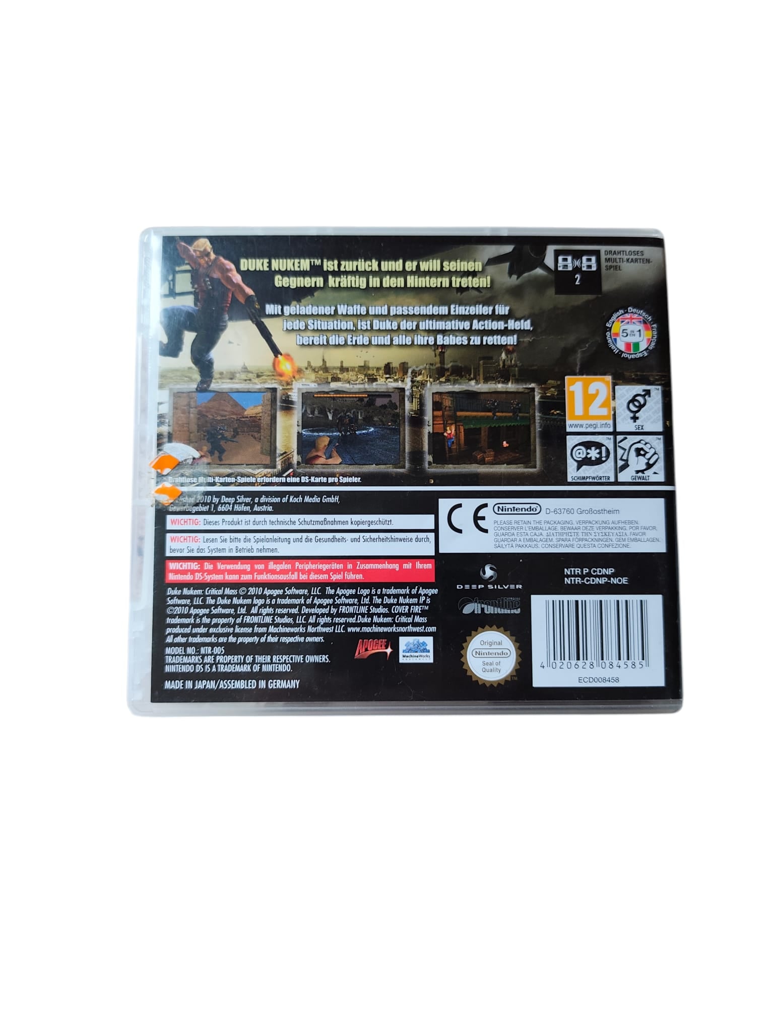 Duke Nukem Critical Mass – Nintendo DS gebraucht