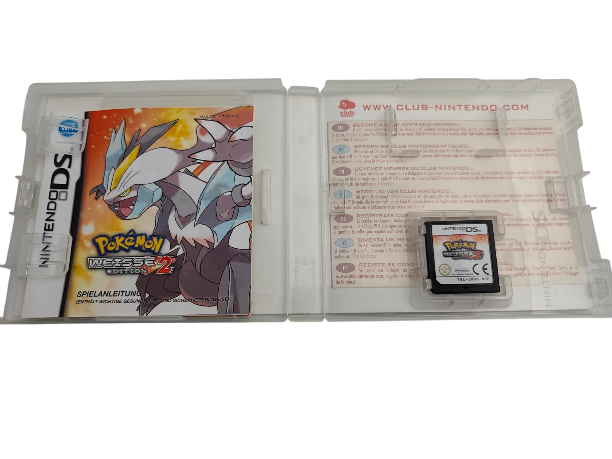 Pokémon Weiße Edition 2 (DS) – komplett mit OVP & Anleitung