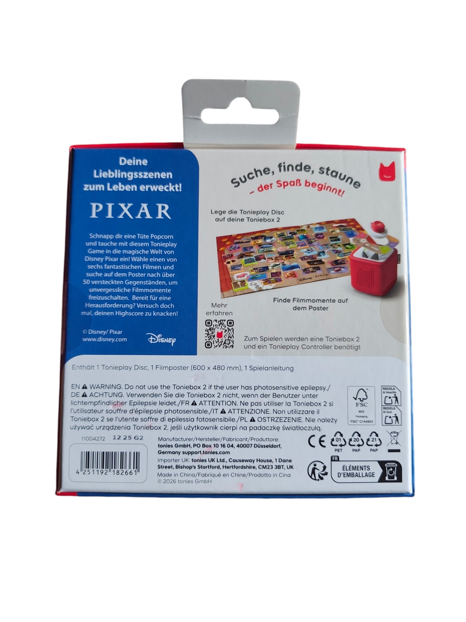 Tonieplay Disney Pixar: Szenen-Suche – Magische Filmmomente