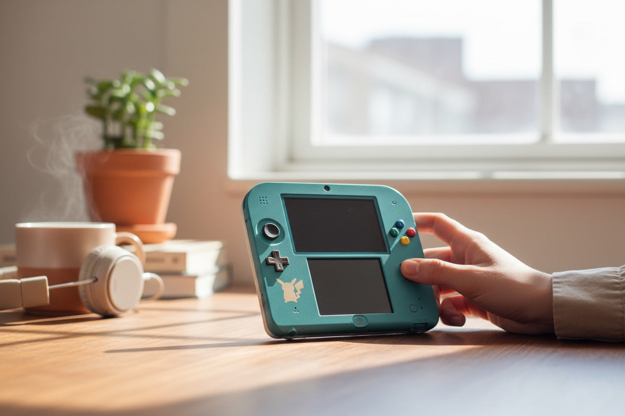 Nintendo 2DS – Pokémon Mond Special Edition gebraucht (Sammlerstück)