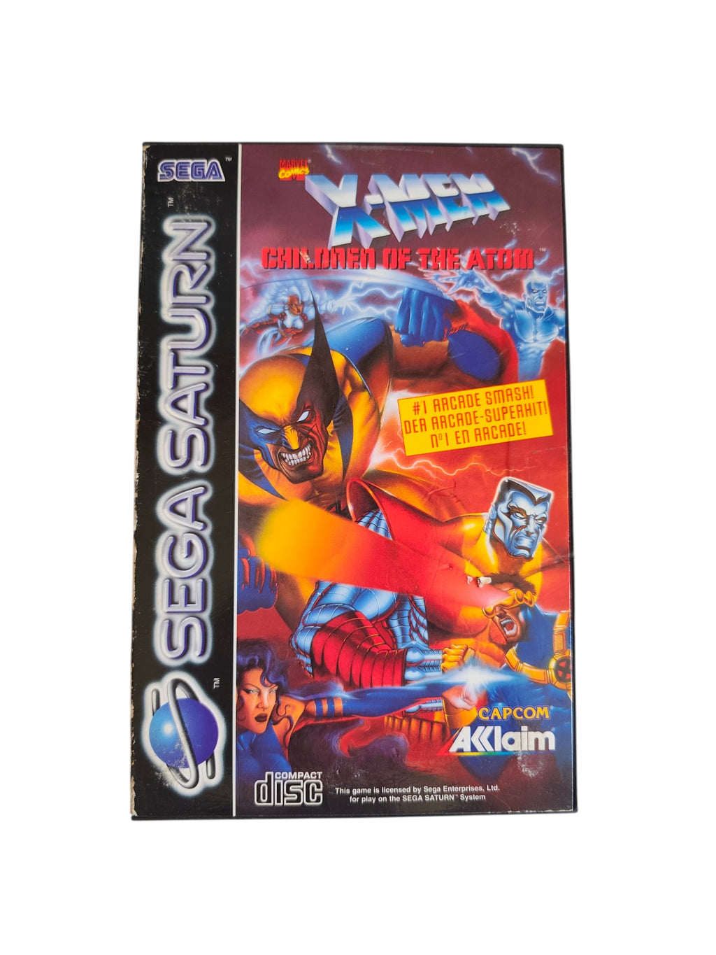 X-Men: Children of the Atom – Sega Saturn komplett mit OVP & Anleitung