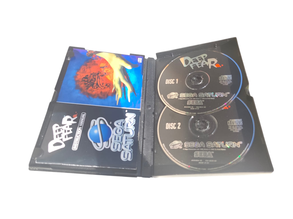 Deep Fear – Sega Saturn Rarität, komplett & kratzfreie Discs