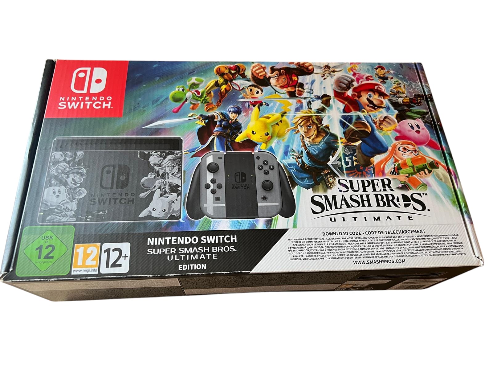 Nintendo Switch Super Smash Bros Edition – mit Originalverpackung