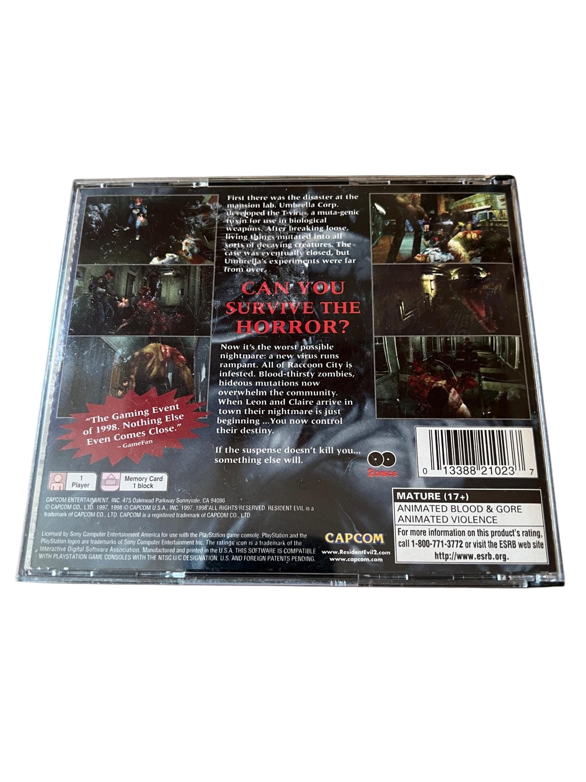 Resident Evil 2 – US Version gebraucht & spielbereit