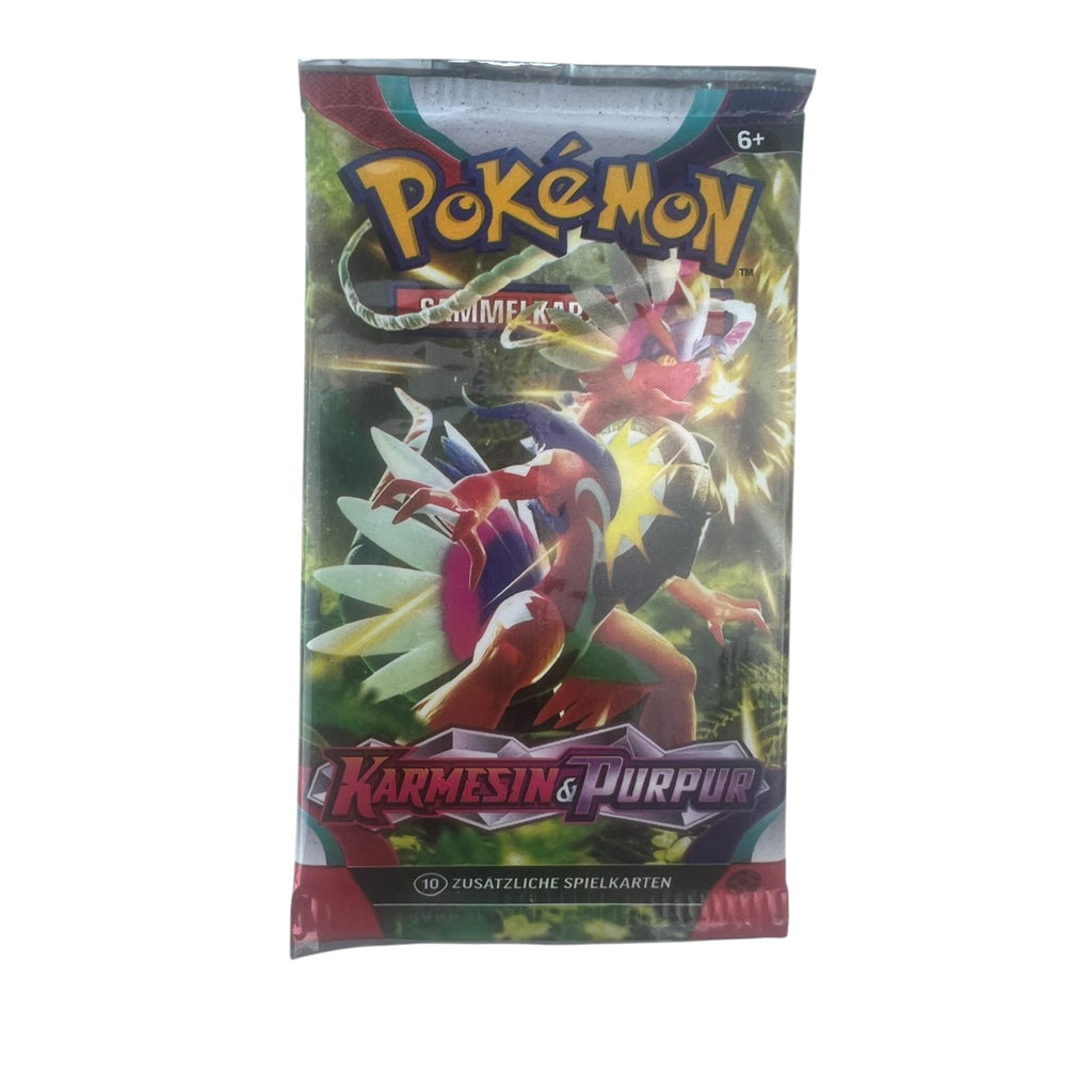 Pokémon TCG: Karmesin & Purpur Booster (Basis-Set, neu)