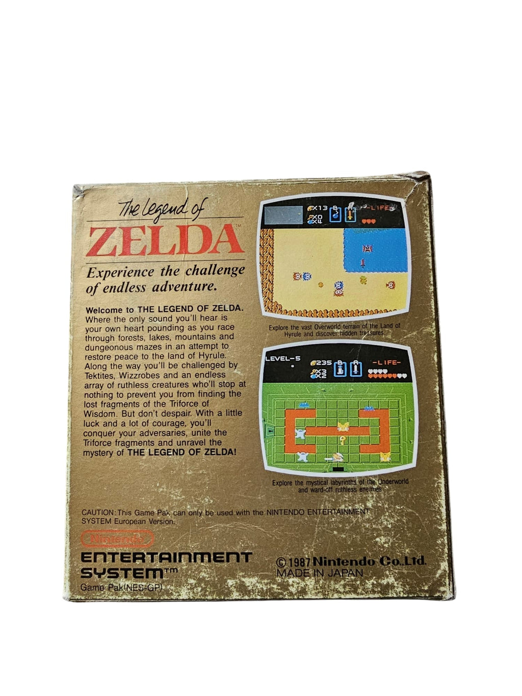 The Legend of Zelda NES – Bienengräber Edition mit OVP & Anleitung