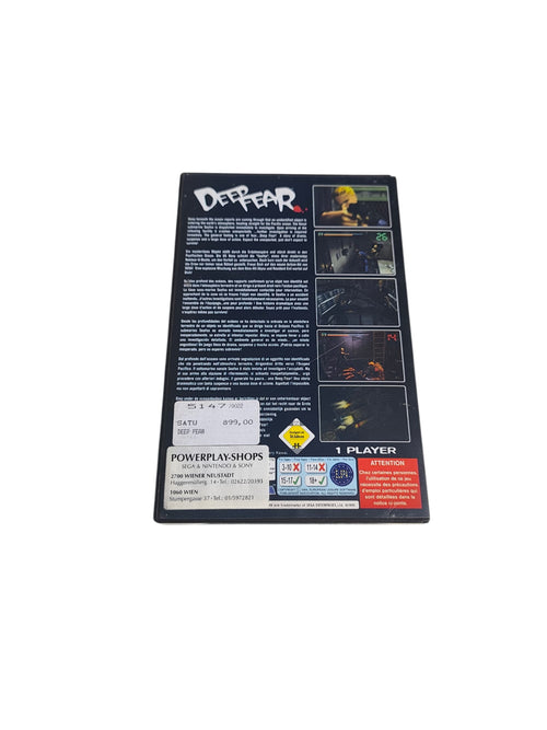 Deep Fear – Sega Saturn Rarität, komplett & kratzfreie Discs
